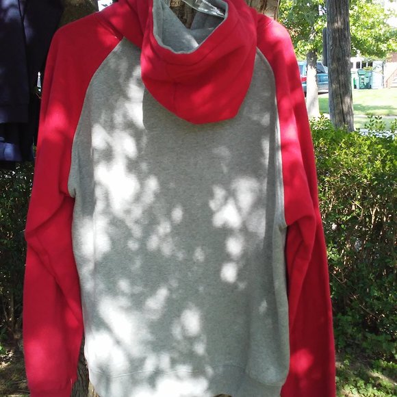XL Red and Gray Nebraska Huskers Pullover - Picture 6 of 9